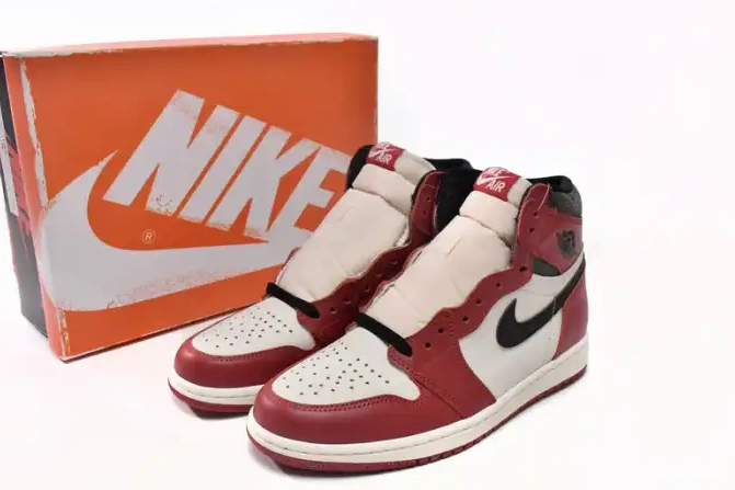 MaikeSneakers High Retro Lost and Chicago Jordan 1 Found DZ5485-612 OG 0507